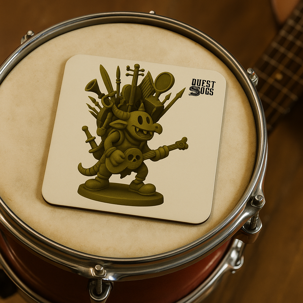 Taters The Bard Mini Coaster