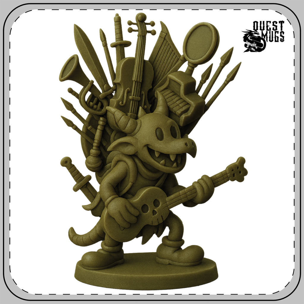 Taters The Bard Mini Coaster